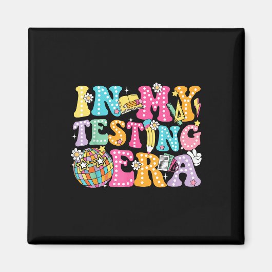 Groovy In My Testing Era Testing Day先生Boy G マグネット (正面)