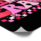 Groovy In My Valentine Era Valentines Day Shirts G ポスター (角)