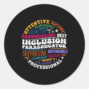 Groovy Inclusion Paraeducator – 特別教育 ラウンドシール