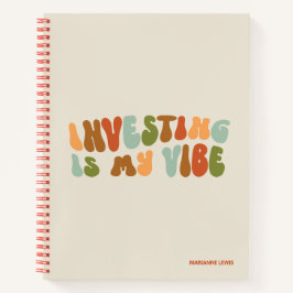 Groovy Investingは私のVibe、財務マネージャ ノートブック