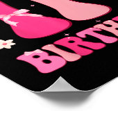 Groovy It's My 11誕生日かわいいコケットボウ ポスター (角)