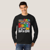 Groovy It s Ok To Say Gay LGBT Awareness Gay Right Tシャツ (正面フル)