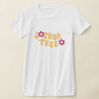 Groovy Joshuaツリー女性のティー Tシャツ