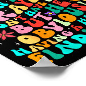 Groovy Keep My Husband In Your Prayers I Don't Hav ポスター (角)