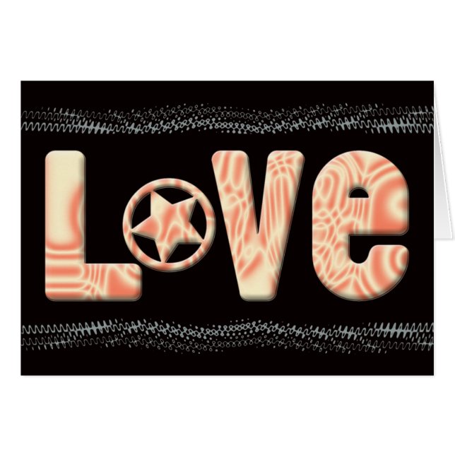 Groovy Kindaラブカード (正面横)