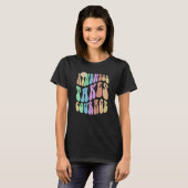 Groovy KINDNESS TAKES COURAGE Retro Stop Bullying Tシャツ (正面フル)