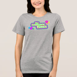 Groovy Lawrence Timesフェムフラワーグレー トライブレンドＴシャツ