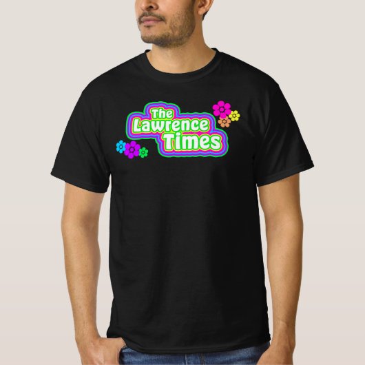 Groovy Lawrence Times片面値 Tシャツ (正面)