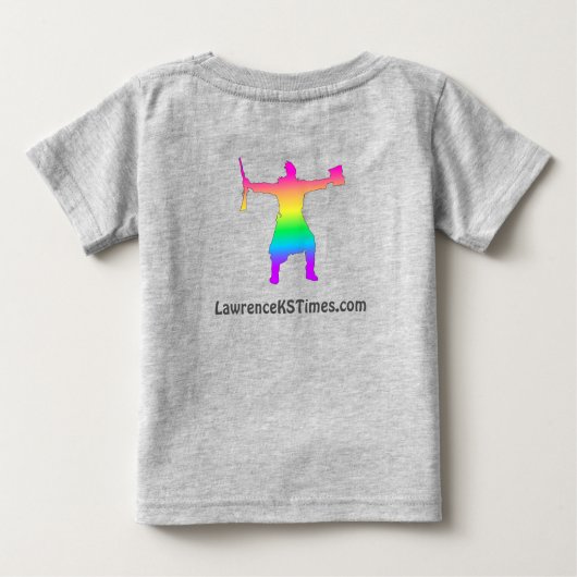 Groovy Lawrence Times ベビーTシャツ (裏面)