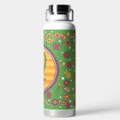 Groovy Leo Custom ウォーターボトル (背面)