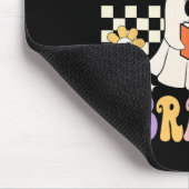 Groovy Librarian 不気味 Halloween Library幽霊Li マウスパッド (コーナー)