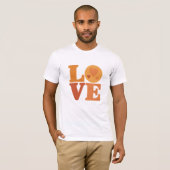  Groovy Love 70s Valentine  Tシャツ (正面フル)