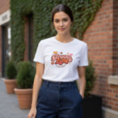 Groovy Love Personalized Valentine’s Gift Retro T- Tシャツ