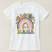 Groovy Mamaシャツ、Groovy Mom Tシャツ (デザイン正面)