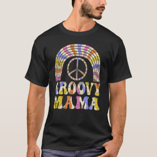 Groovy Mama 70s美学ノスタルジア1970のレトロM Tシャツ