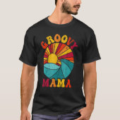 Groovy Mama 70s Aesthetic Nostalgia 1970 s Retro M Tシャツ (正面)