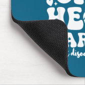 Groovy Mama Of A Heart Warrior Chd Awareness Heart マウスパッド (コーナー)