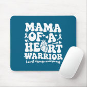 Groovy Mama Of A Heart Warrior Chd Awareness Heart マウスパッド (マウス)