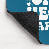 Groovy Mama Of A Heart Warrior Chd Awareness Heart マウスパッド (コーナー)