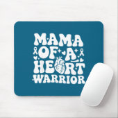 Groovy Mama Of A Heart Warrior Chd Awareness Heart マウスパッド (マウス)