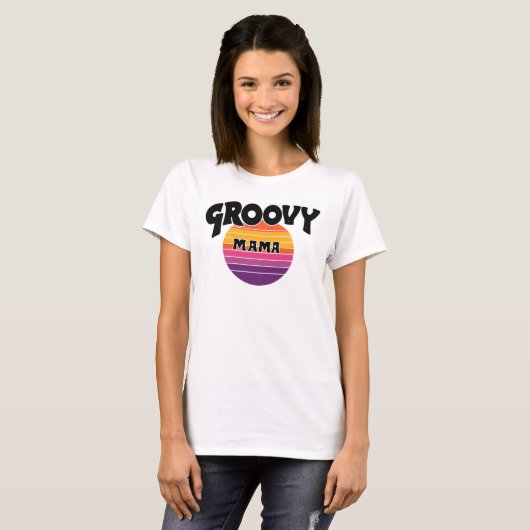 Groovy Mama Tシャツ (正面フル)