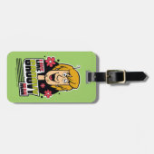 Groovy ManのようなShaggyグラフィック ラゲッジタグ (正面横)