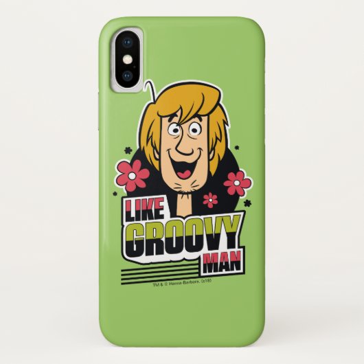 Groovy ManのようなShaggyグラフィック Case-Mate iPhoneケース (裏面)