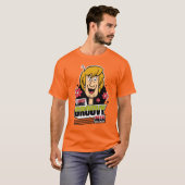 Groovy ManのようなShaggyグラフィック Tシャツ (正面フル)