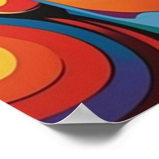 Groovy Man Vibrant ポスター (角)