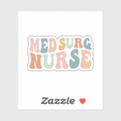 Groovy Med-Surgナース、医療外科用ナース シール (シート)