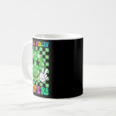Groovy Mental Health S脳疾患認識度Mon コーヒーマグカップ (正面左)