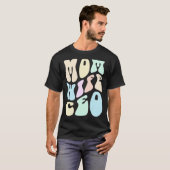 Groovy MOM妻CEO女の子ミセス・アドペナルビジネス Tシャツ (正面フル)