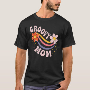 Groovy Mom 70s美学ノスタルジア1970のレトロモ Tシャツ
