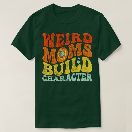 groovy moms風変わりビルドキャラクター276 tシャツ (デザイン正面)