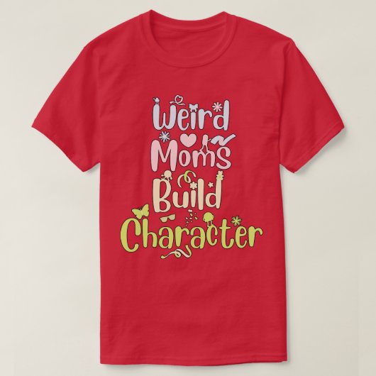 Groovy moms風変わりビルドキャラクター290 tシャツ (デザイン正面)