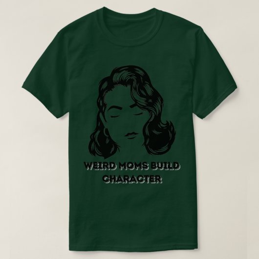 GROOVY MOMS風変わりビルドキャラクター303 Tシャツ (デザイン正面)
