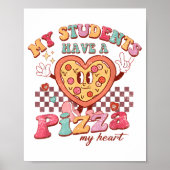 Groovy My Students Have Zza Of My Heart Teacher Va ポスター (正面)