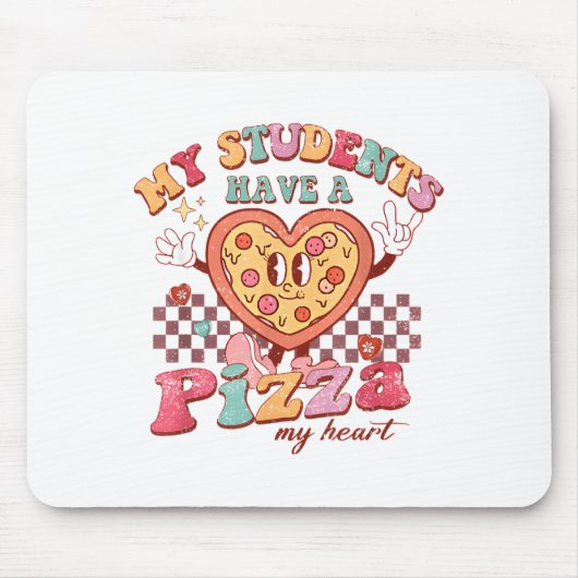 Groovy My Students Have Zza Of My Heart Teacher Va マウスパッド (正面)