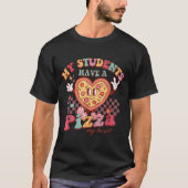 Groovy My Students Have Zza Of My Heart Teacher Va Tシャツ (正面)