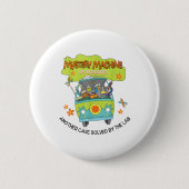 Groovy Mystery Machine Of Diagnostics Lab Tech Lab 缶バッジ (正面)