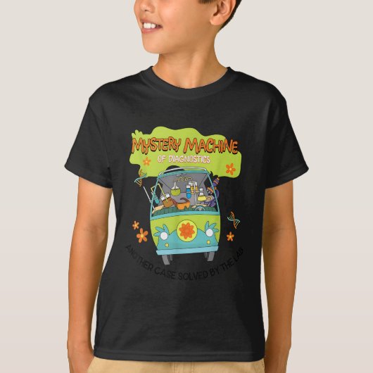 Groovy Mystery Machine Of Diagnostics Lab Tech Lab Tシャツ (正面)