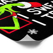 Groovy Naughty I Swear I Tried Christmas Xmas Men ポスター (角)