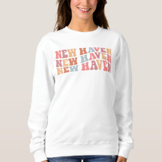 Groovy New Haven Sweatshirt by @SupNewHaven スウェットシャツ