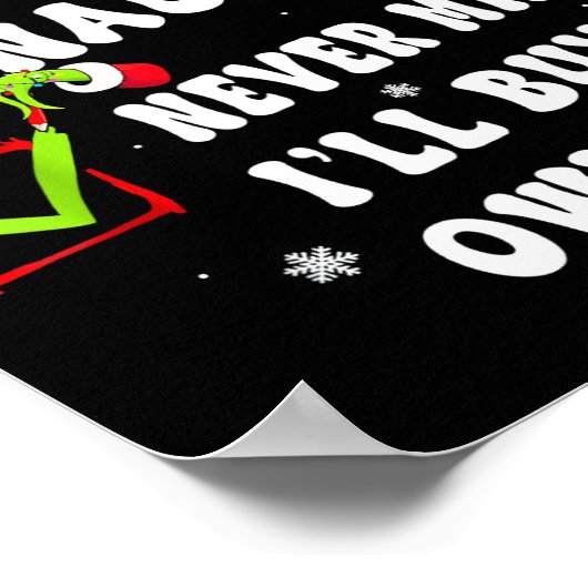 Groovy Nice Naughty Never Mind I'll Buy My Own Stu ポスター (角)