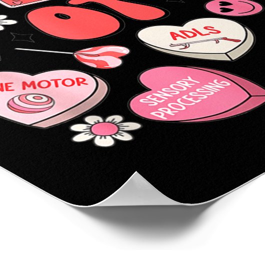 Groovy Occupational Therapy Valentine Ot Conversat ポスター (角)
