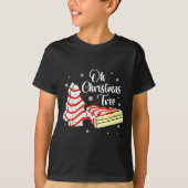 Groovy Oh Christmas Tree Cakes Debbie Becky Jen Ca Tシャツ (正面)