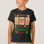 Groovy Oh Christmas Tree Cakes Debbie Becky Jen Ca Tシャツ (正面)