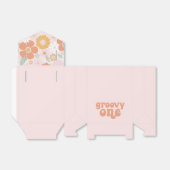 Groovy Oneレトロフローラ最初の誕生日 フェイバーボックス (折り畳みなし)