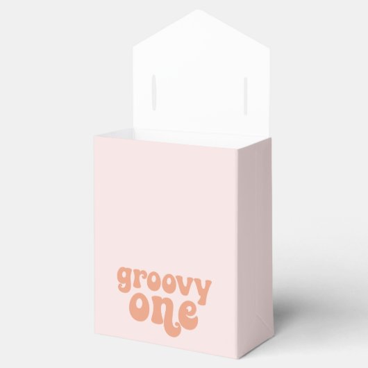 Groovy Oneレトロフローラ最初の誕生日 フェイバーボックス (オープン)