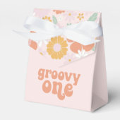 Groovy Oneレトロフローラ最初の誕生日 フェイバーボックス (正面サイド)